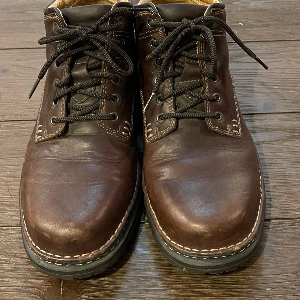 Men's Brown Leather Ankle Boots